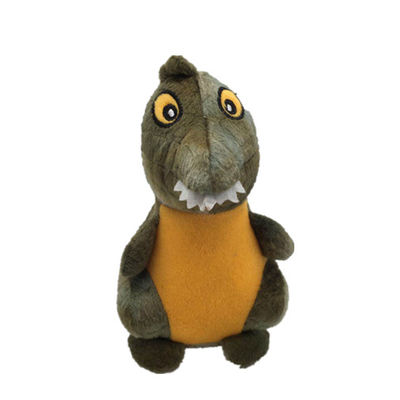 el 17cm felpa de registración Toy Green Dinosaur Stuffed Animal de 6,69 pulgadas que habla detrás