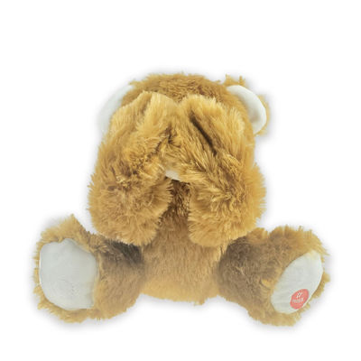 Mire a escondidas un animal de Boo Educational Plush Toys Stuffed con la grabación los 20cm de la voz los 7.87in