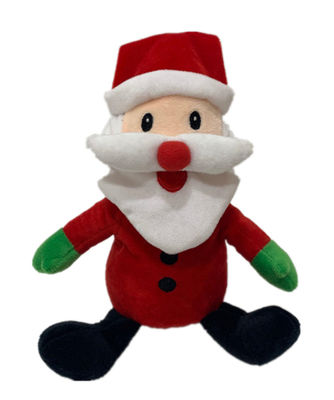 reno de los 6.69in los 0.17cm que habla a Santa Claus Father Christmas Plush Toy