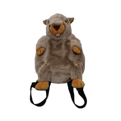 la marmota de los 35cm rellenó a Toy Backpack Memorial Gift Realistic