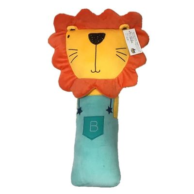 El juguete lindo relleno de la almohada de Lion Cushion Toy Plush Car Seat para la seguridad se relaja