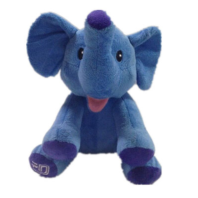 la felpa promocional Toy Animated Elephant Gift Premiums del OEM de 20 cm rellenó el juguete
