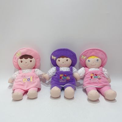 Muchacha adorable rellena de Toy Customized Doll For Baby de la felpa de la muñeca linda suave