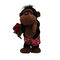 La felpa de día de San Valentín juega el baile del canto que tuerce a Gorilla With una Rose