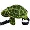 tamaño adulto manchado verde del protector de la nalga de la tortuga de la felpa de los 62cm para los deportes al aire libre