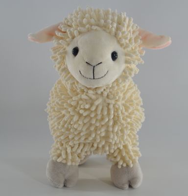 Las ovejas de Dreadlock pueden pararse o acostarse Nuevo juguete de peluche Auditoría BSCI