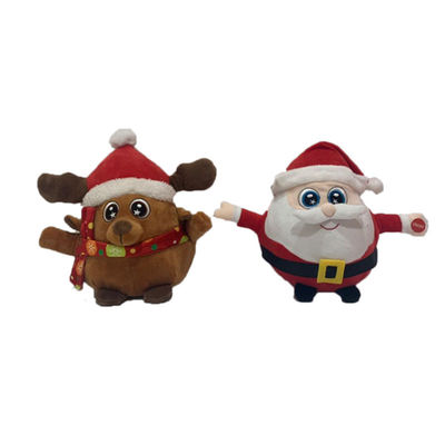 Juguete de peluche de grabación interactiva con características funcionales de relleno de algodón PP y estilo de voz