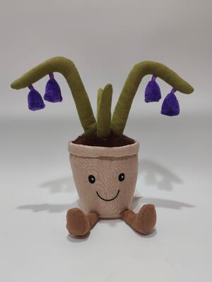 Juguete de peluche de grabación Bulebell hecho de material de peluche y 100% de algodón PP
