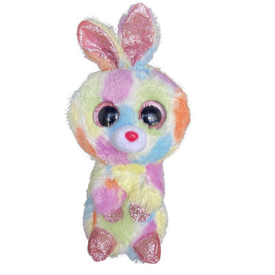 El teñido anudado personalizó la felpa Toy Bunny Teddy de Pascua el 15cm 5,9 pulgadas