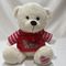 25 cm Teddy Bear con el día de tarjetas del día de San Valentín de Toy Cute Plush Item For de la felpa de la ropa