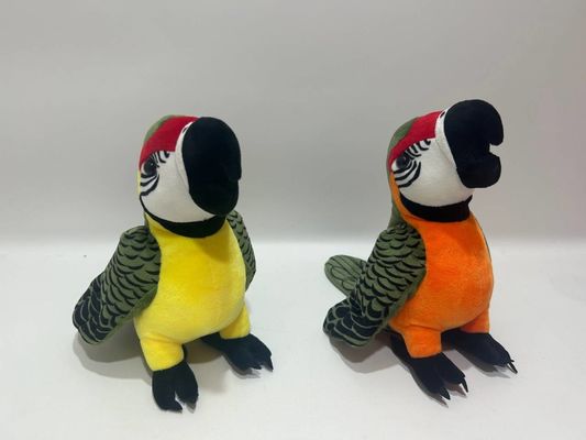 Juguetes llenos de loro de dos tonos de 22 cm para niños Juguetes llenos de algodón de PP
