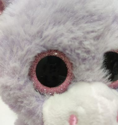 Mueve el gato de dinosaurio de ojos grandes Impresión de juguete de peluche eléctrico grabación de función de habla