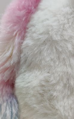 Ojos grandes grabados Impresión cantando ojos izquierdo y derecho luces unicornio eléctrico juguete de peluche