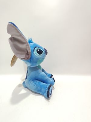 El juguete de peluche que habla sentado Stitch es lindo, con alturas de 7,09 pulgadas y 11,02 pulgadas