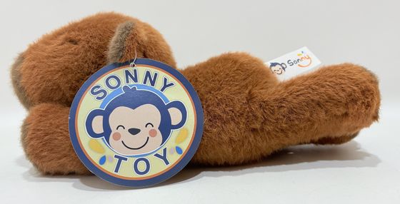 La pulsera de juguete de peluche Capybara se puede usar en el manillar de la bicicleta, las asas de la raqueta de bádminton y otras posiciones.