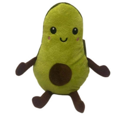 Juguetes de peluche personalizados de buena calidad Avocado Grabación y movimiento Juguete de peluche producto de venta caliente