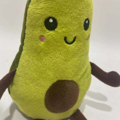 Juguetes de peluche personalizados de buena calidad Avocado Grabación y movimiento Juguete de peluche producto de venta caliente