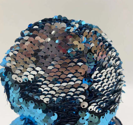 Grabación de voz de venta caliente y repetición Plush Flip Sequin Penguin Toy