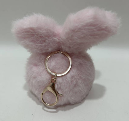 100% Papel de algodón con pelota de estrés y peluche de animales con llavero