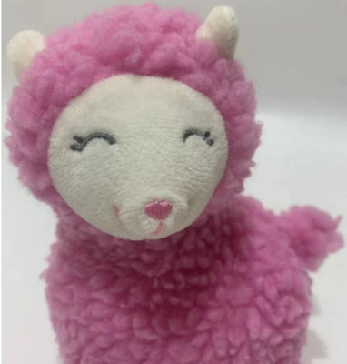 Grabación y repetición de logotipos personalizados de peluche Animales animados juguete de bebé Llama relleno juguete