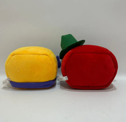 Personalizadas 14cm Rojo y Amarillo Cable Car Mascota Muñecas Plush
