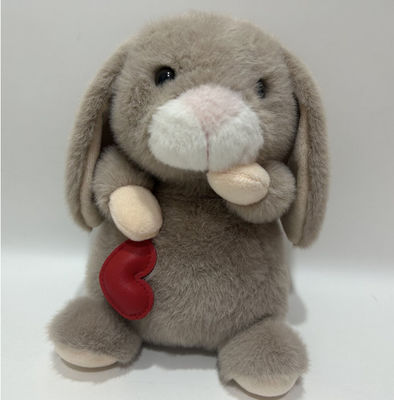Conejito de peluche adorable niños divertidos regalos PP relleno juguetes de la cuna