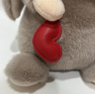 Conejito de peluche adorable niños divertidos regalos PP relleno juguetes de la cuna