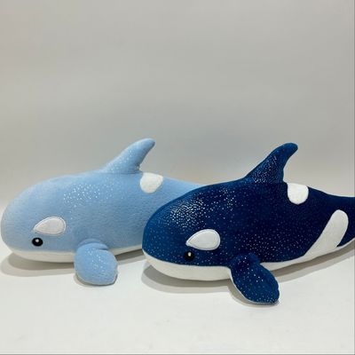 Juguetes rellenos de delfines de dos tonos de 40 cm para niños Juguetes de algodón de polipropileno lindos