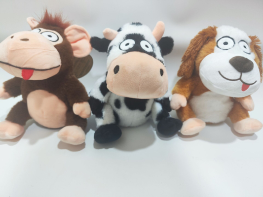 3ASSD Risa Fuerte Hace Ruidos Extraños y Mueve el Cuerpo Peluche de Animal Loco Juguetes Divertidos