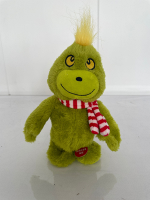 2 Regalo de Navidad Grabación Repetición y Caminata Monstruos Verdes Rellenos juguete de peluche