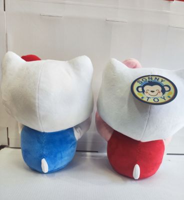 Juguete educativo de Hello Kitty Peekaboo de 2 colores, el mejor regalo para niños, peluche