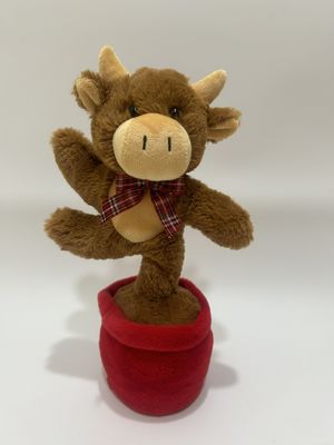 Vaca de las montañas cantando y bailando