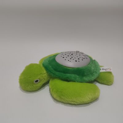 Proyector de tortuga de peluche W/ música