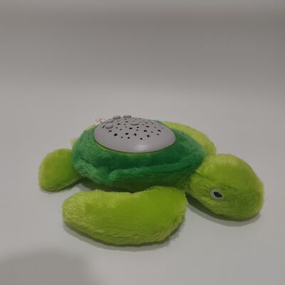 Proyector de tortuga de peluche W/ música