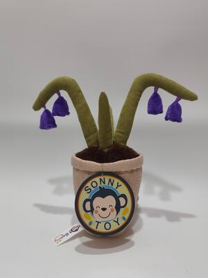 Juguete de peluche de grabación Bulebell hecho de material de peluche y 100% de algodón PP