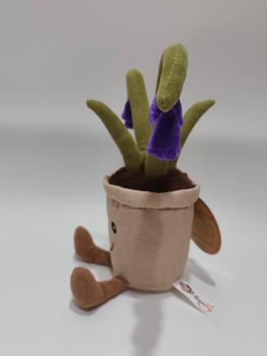 Juguete de peluche de grabación Bulebell hecho de material de peluche y 100% de algodón PP