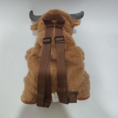 Mochila decorativa de vaca de montaña para niños