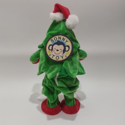 Cantar y bailar árbol de Navidad con música y movimiento