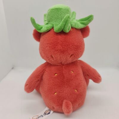 Grabación y repetición de movimiento de izquierda a derecha del oso de fresa