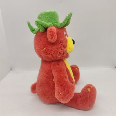 Grabación y repetición de movimiento de izquierda a derecha del oso de fresa