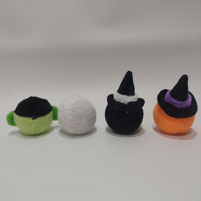 Colorido juego de bolas de Halloween de 4 piezas para niños