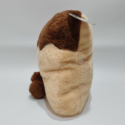 Almohada de pudín de frutas de PVC transparente linda con mini frutas coloridas en el interior