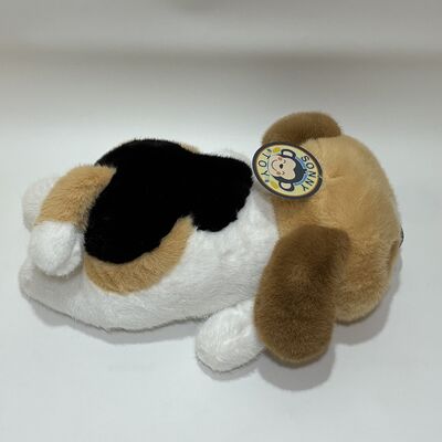 Cushion de perro de peluche suave para niños y decoración del hogar