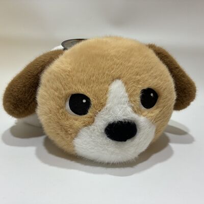 Cushion de perro de peluche suave para niños y decoración del hogar
