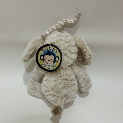 Cuadro de música de bebé de conejo de peluche personalizado Bebé suave de sueño chupeta de peluche