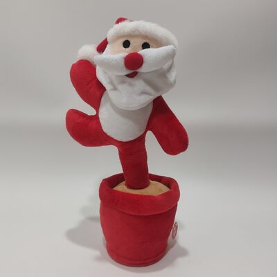 Cantar y bailar Serie de Navidad Papá Noel Hombre pan de jengibre Árbol de Navidad Pingüinos Alce