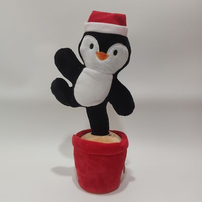 Cantar y bailar Serie de Navidad Papá Noel Hombre pan de jengibre Árbol de Navidad Pingüinos Alce