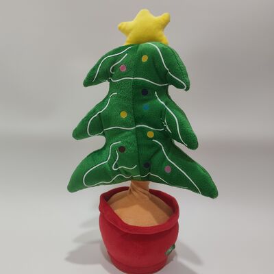 Cantar y bailar Serie de Navidad Papá Noel Hombre pan de jengibre Árbol de Navidad Pingüinos Alce