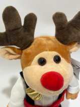 Singing & Dancing Christmas Deer Plush Toy With Music