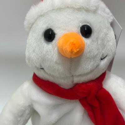 Canta y baila el muñeco de nieve de Navidad juguete de peluche con música